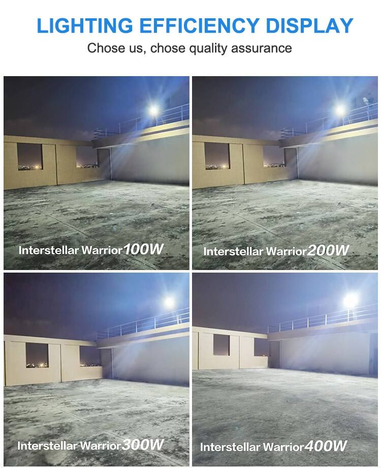 Prix ​​usine 100w 150w 200W 300W 400W 500W 600Watt a mené l'usine de lumière d'inondation solaire