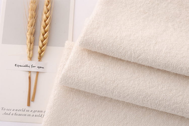 Wholesale 62%Wool 38%Tencel Fabric Knitted Worsted Wool Fabric for Autumn Dress factory