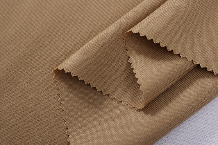 Breathable men suit twill style wool polyester fabric factory stock cheap wool fabric details
