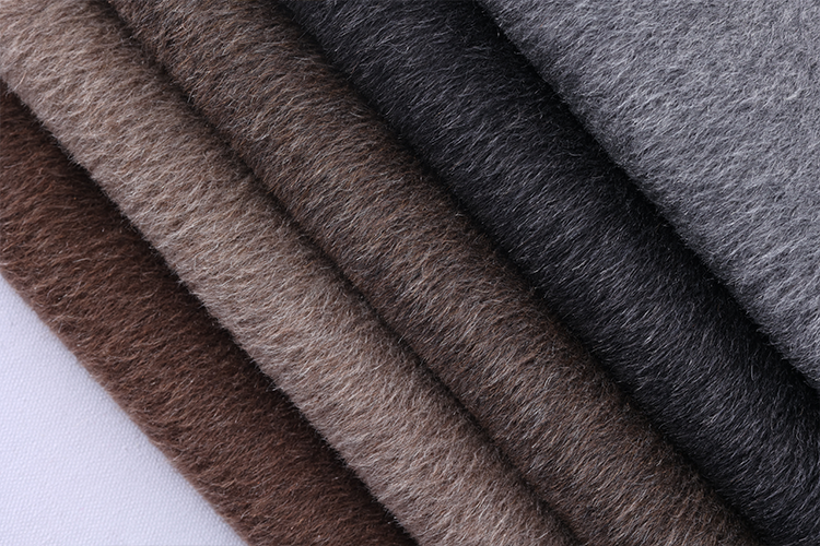 Double-sided woolen fabric heavyweight winter coat men suit made 100%wool fabric supplier