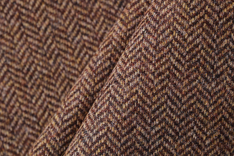 High Quality Yarn Dyed Woven Wool Fabric Factory Stock Worsted 100% Wool Fabric for Men Suit details