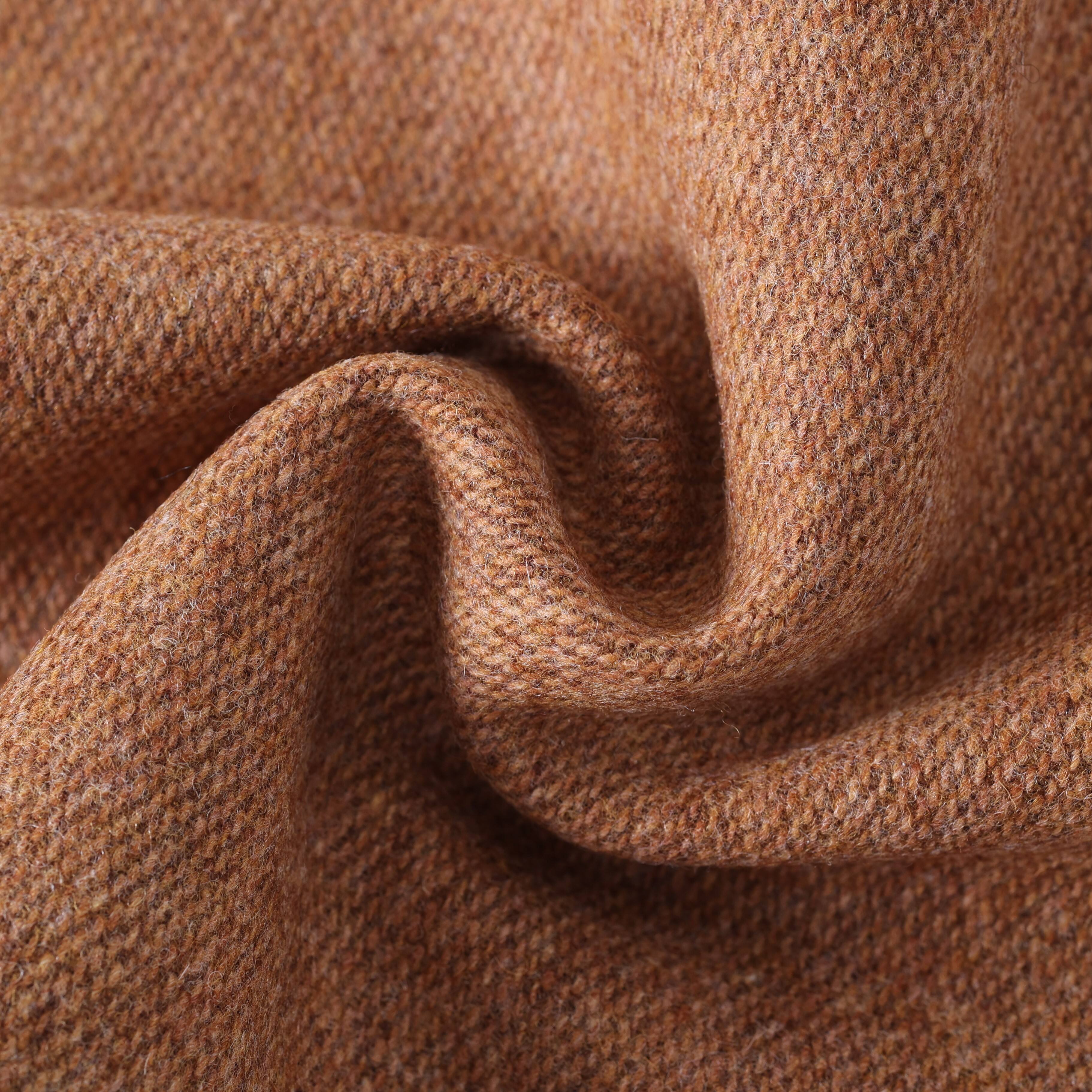Wholesale High Quality 100%Wool Yarn Dyed Woolen Fabric for Autumn Winter clothes details