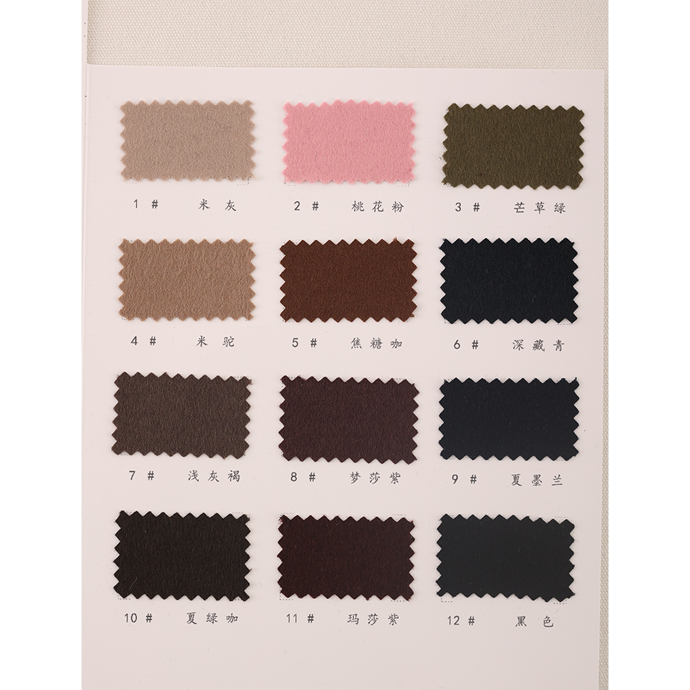 Factory Stock Fabric Cheap Price Single-sided Wool Light Weight 100% Wool Fabric for suiting manufacture