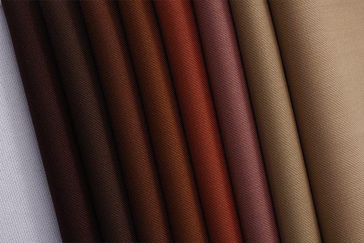 Breathable men suit twill style wool polyester fabric factory stock cheap wool fabric manufacture