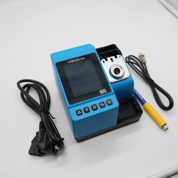 VECO-210 soldering station repair Workshop safety features tool