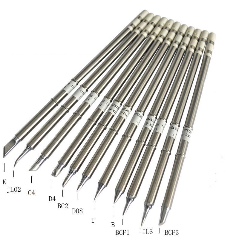 T12 series soldering iron tip a set of 10pcs electronics soldering application