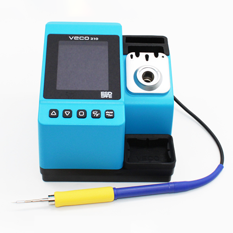 VECO-210 soldering station repair Workshop safety features tool