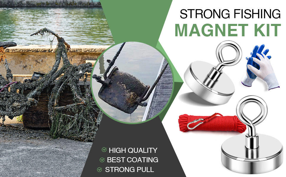 Holding Pull Force Strong Neodymium Underwater Magnets Fishing supplier