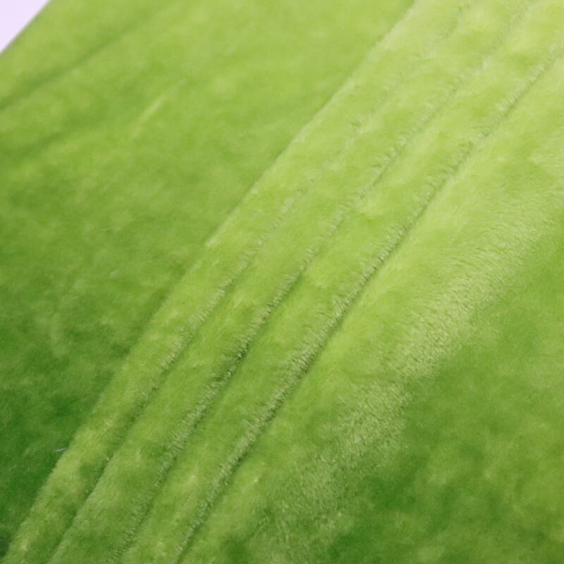 Green Gradient Flannel Fabric manufacture