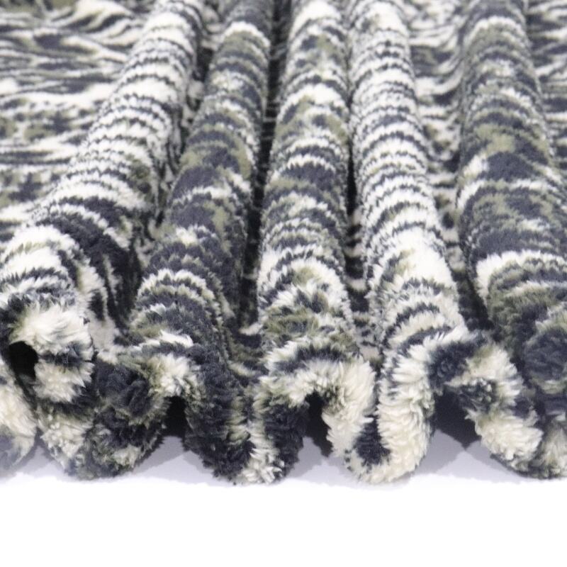 Leopard Print Sherpa Blanket  manufacture