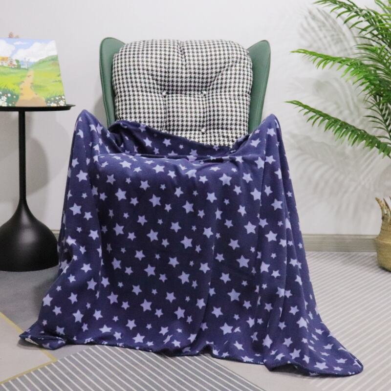 Blue Star Printing Polar Fleece Blanket factory