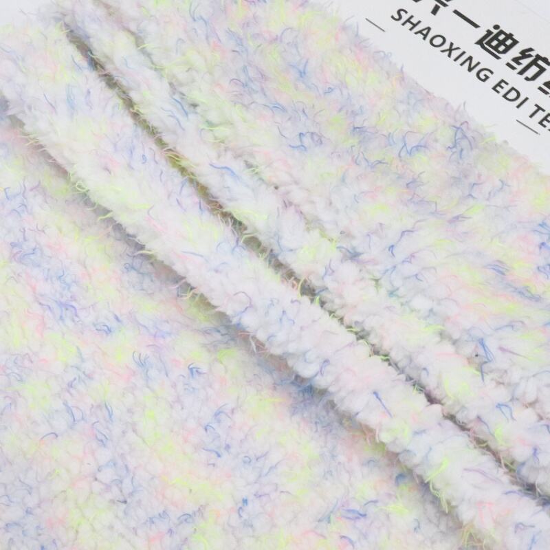 Colorful Yarn Dye Sherpa Fabric supplier