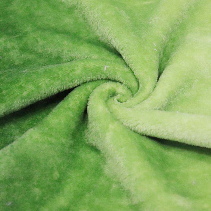 Green Gradient Flannel Fabric factory