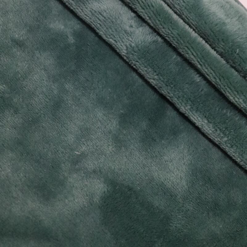 Green Dyeing Flannel Fleece Fabric manufacture