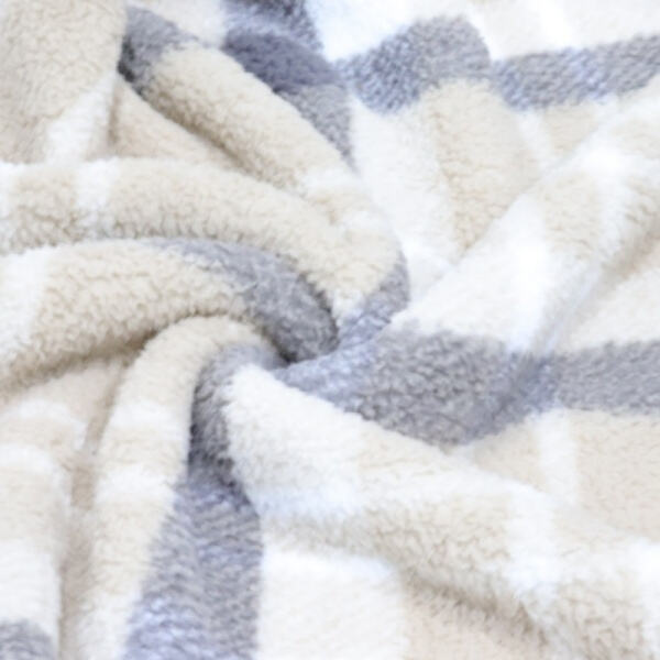 Stay warm with a luxurious brown fleece blanke
