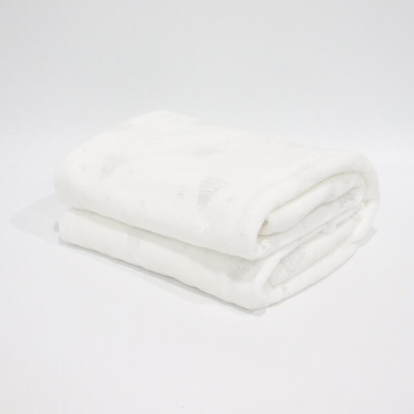 Add a touch of elegance to any room with a fluffy throw blanket