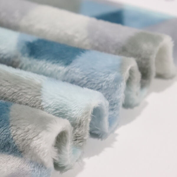 Blue fleece