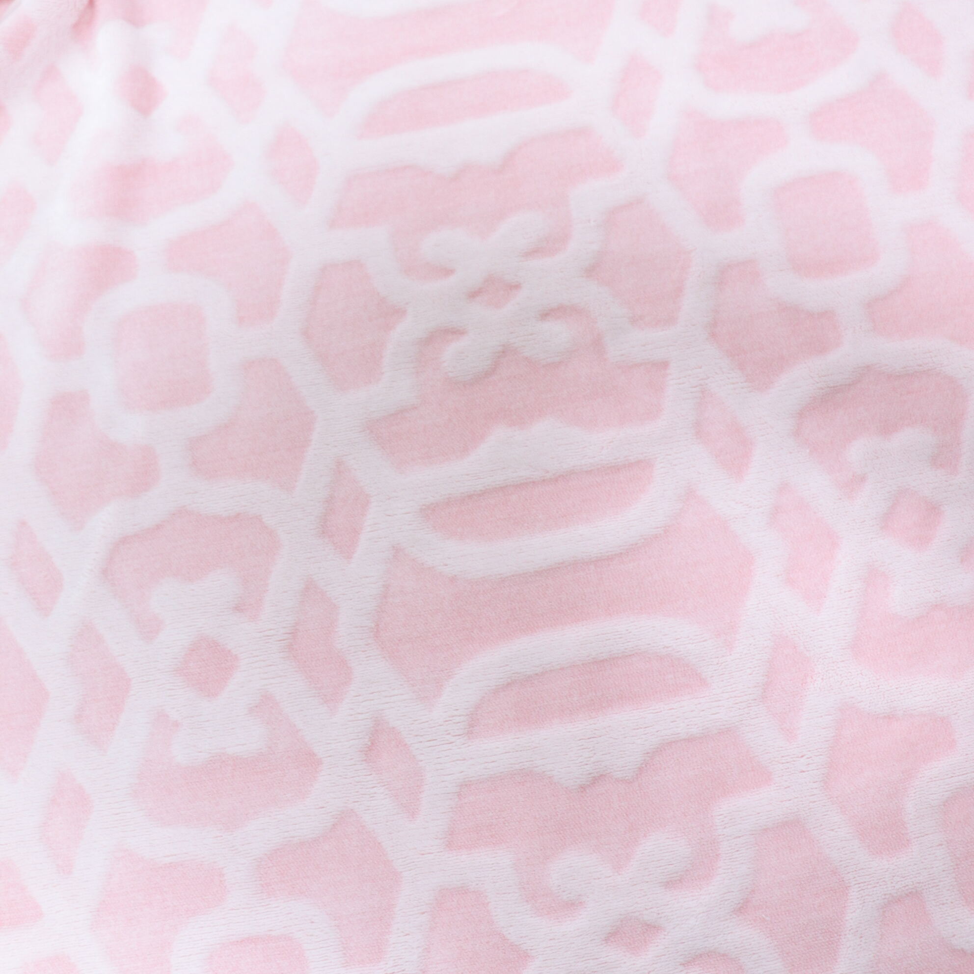 Light Pink Mattress Ticking Polyester Elastane Knitwear Fabric 100% Polyester Cut Flannel Fabric details