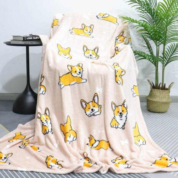 Snuggle up with our plush and fluffy fuzzy blanke