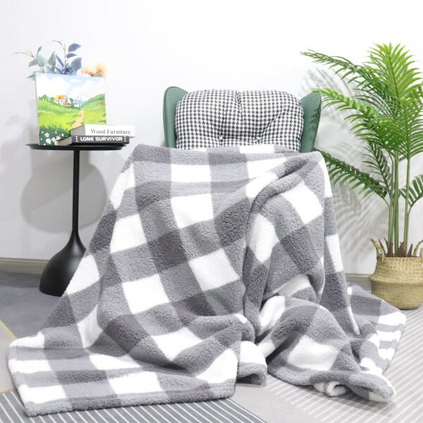 Block out the Cold with Our Luxuriously Thick Fleece Blanke