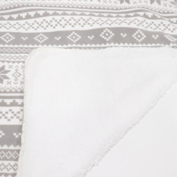 Make your holiday season extra cozy with our Sherpa Blanket adorned with festive designs!
