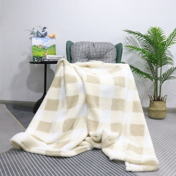 Upgrade your lounging game with a soft sherpa throw