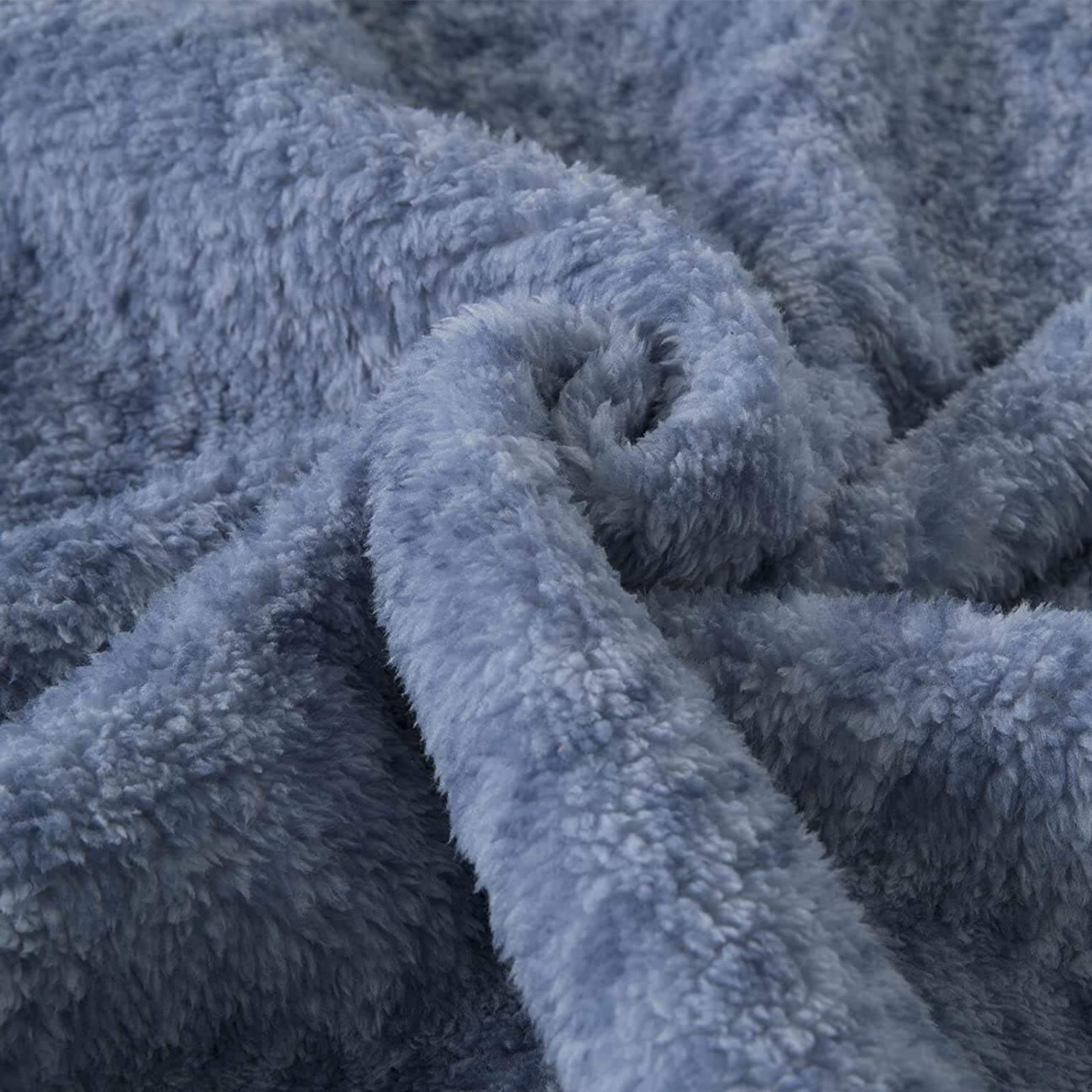 Modern Design Super Soft Thick Blanket Cationic Solid Sherpa Fleece Blanket Fun Throw details