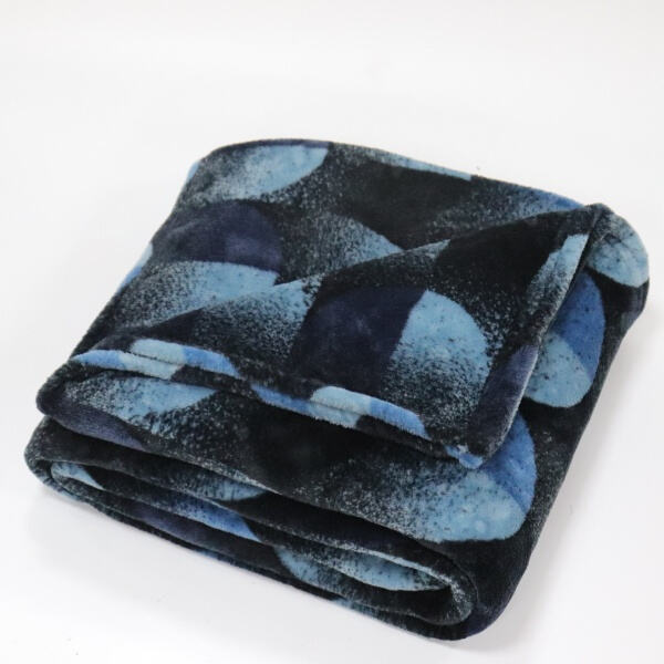 Cozy up with a premium winter fleece blanket