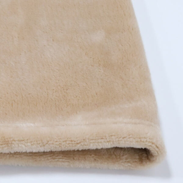 Brown Fleece Throw.