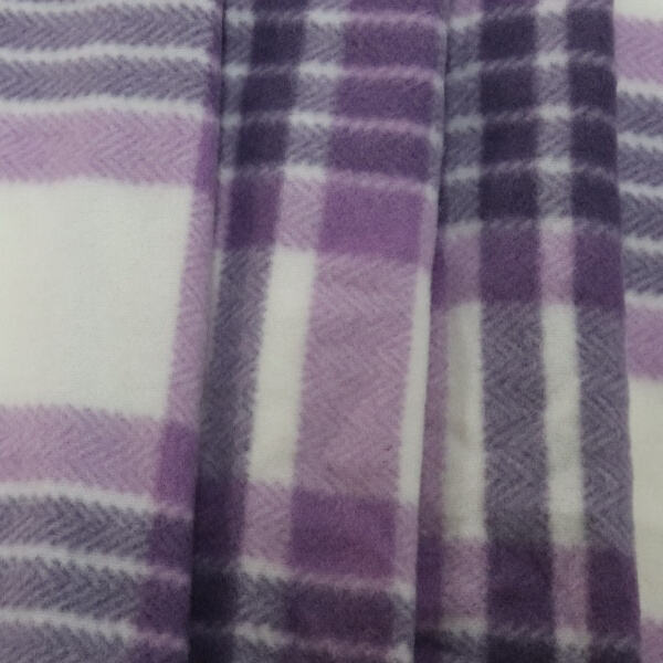Wrap Yourself in Softness with a Luxurious Purple Fluffy Blanke