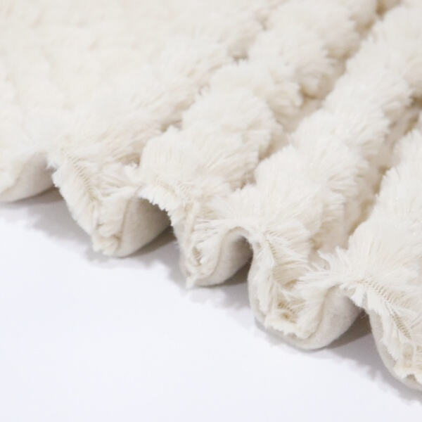 Experience comfort with a cuddly sherpa blanke