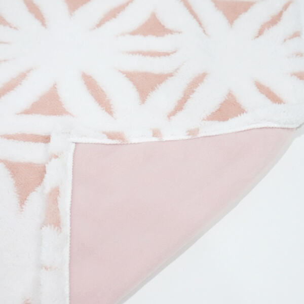 Add warmth to your home decor with a seasonal sherpa blanke