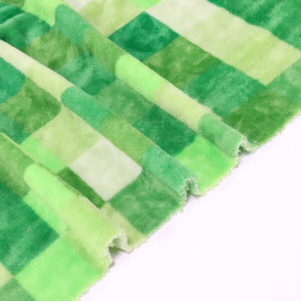 Wrap Yourself in the Most Luxuriously Soft Green Plush Throw Blanket