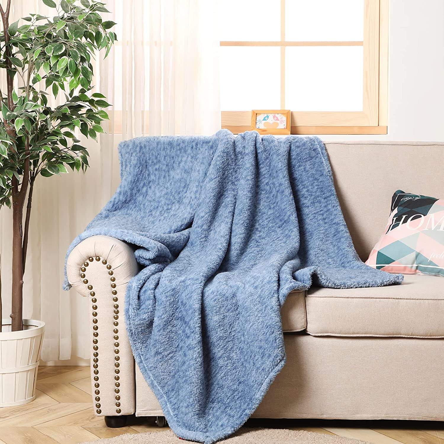 Modern Design Super Soft Thick Blanket Cationic Solid Sherpa Fleece Blanket Fun Throw factory