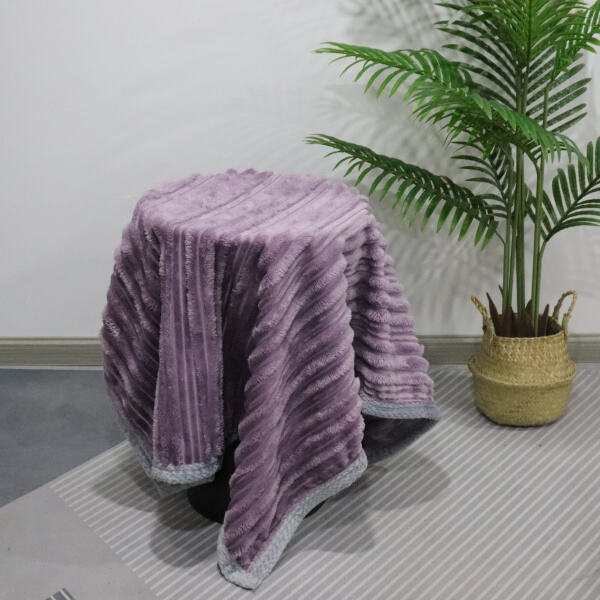 Precious Possession: The Comfort and Relaxation of a Purple Blanket