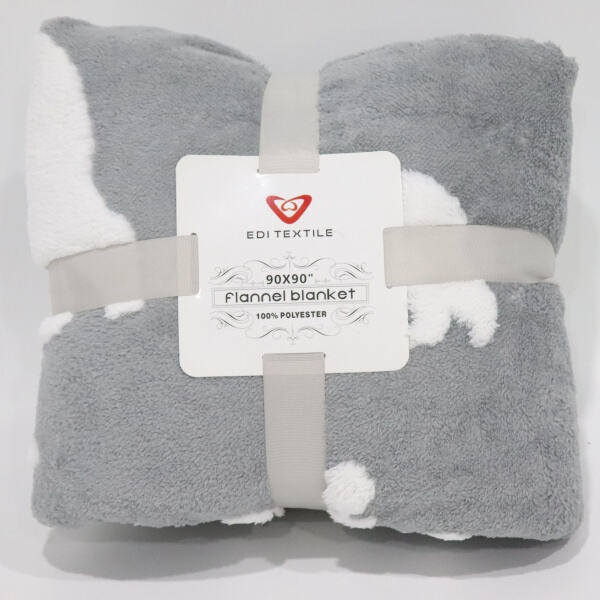 Experience Ultimate Relaxation with Plush Sherpa Fleece Blanket Throw