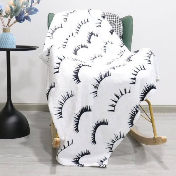 Bring color to your space with print fleece decorative pillows