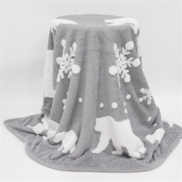 Our Grey Fleece Blanket is the Perfect Way to Keep Cozy All Season Long
