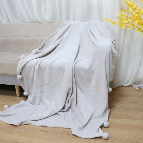 Snuggle up with a plush throw