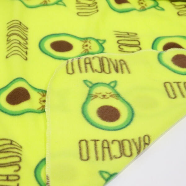 Experience the Plushness of a Printed Polar Fleece Blanket