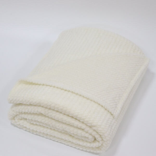 For a Serene Night Sleep, Cloak Yourself in Soft White Fleece