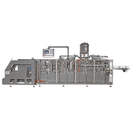 Automatic Horizontal Stand Up Pouch Machine With Liquid Filler, XFS-180S