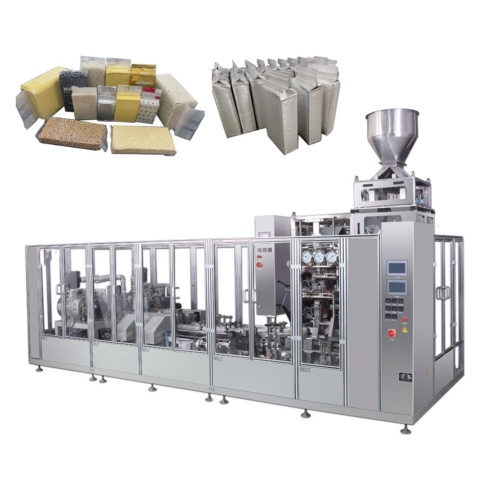 XFL-V Fully automatic brick shape bag powder and granule vacuum VFFS packaging machine