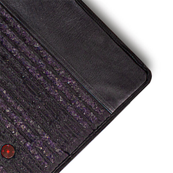 Experience the calming energy of amethyst throughout the night on a bed ma