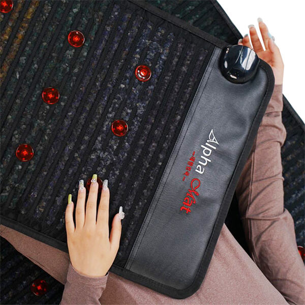 Harness the healing power of amethyst crystals on our therapeutic ma