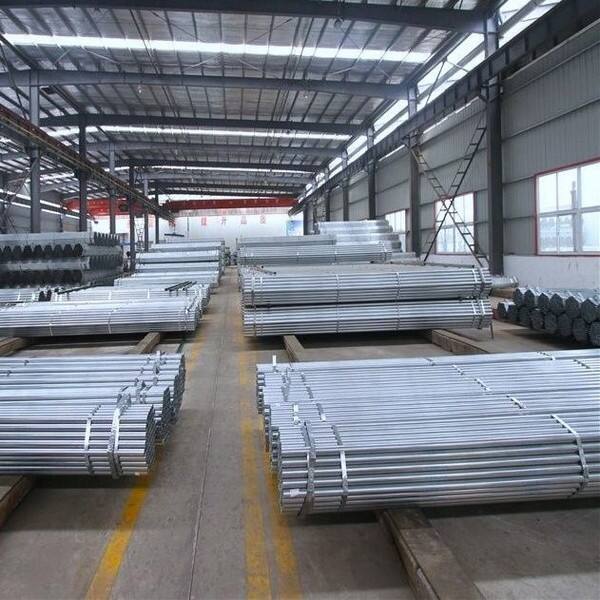 Polished stainless steel tubing