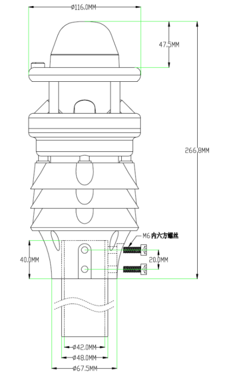 XF700S Weather Stations for Solar Energy Projects High Precision Weather Station Photovoltaic System RS485 Solar Radiation Senso details