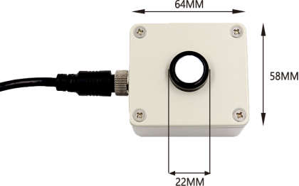 RY-CZW UV Rays Radiation Detection Sensor Ultraviolet Radiation 4-20mA RS485 Solar UV Sensor supplier