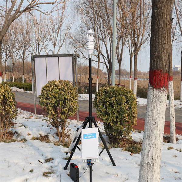 The essential components of an automatic weather station.