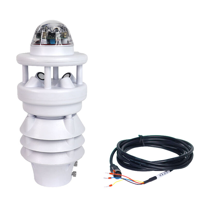 factory direct sale Optical Rainfall Agricultural Meteorological Monitoring rainfall compact weather station details